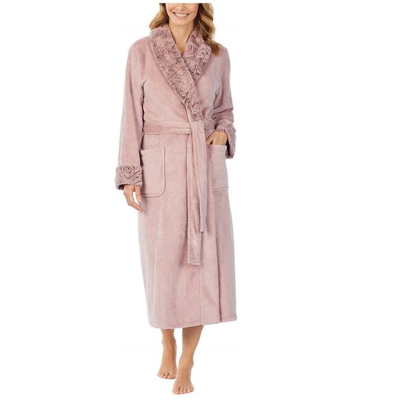 Carole Hochman Other - Carole Hochman Ladies' Plush Wrap Robe, Pink Large